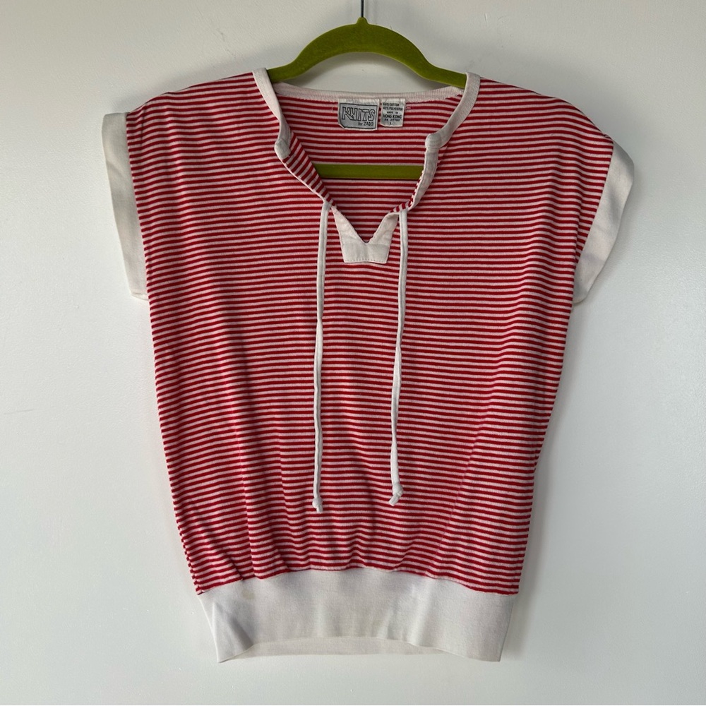 Vintage Knits by Zado Striped top